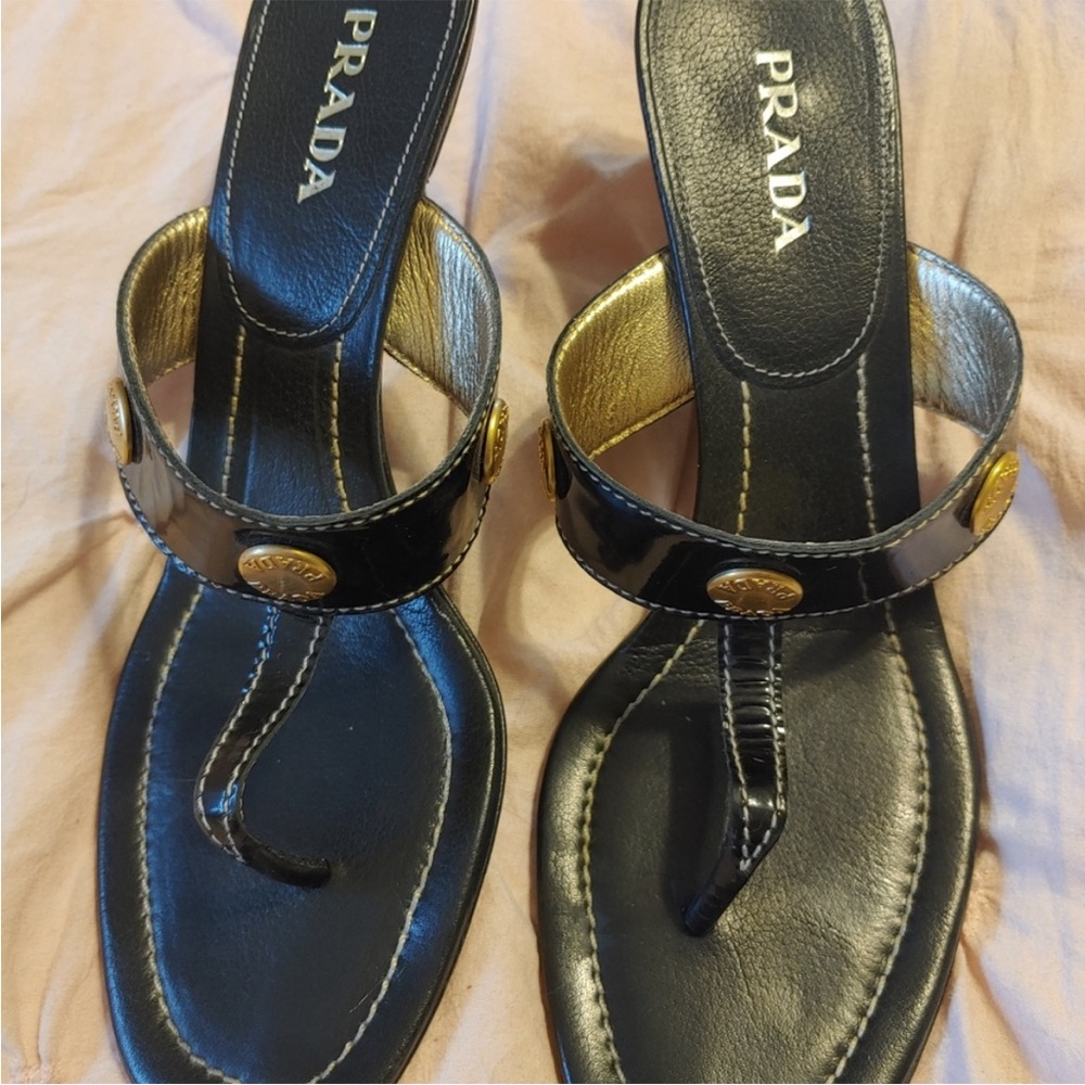 Prada kitten sandals